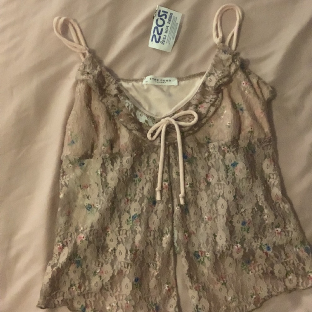 Floral Lace Women’s Blouse